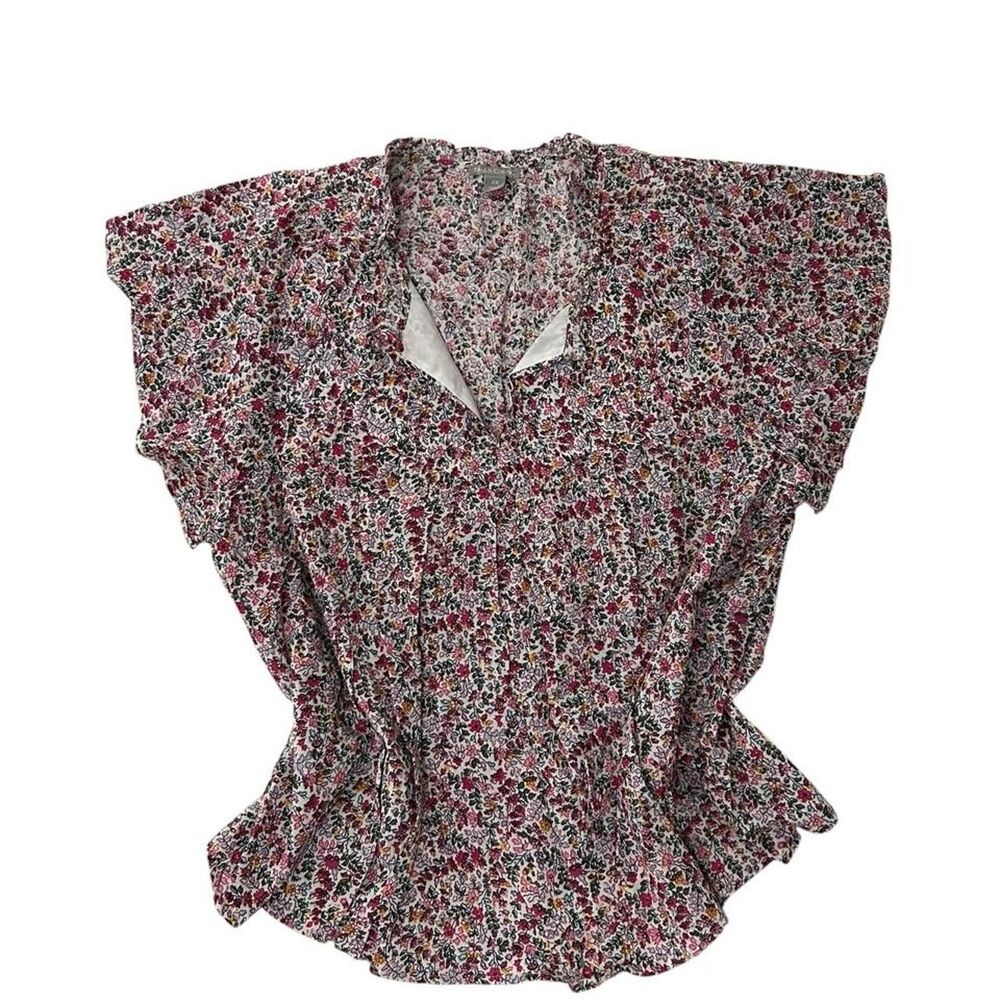 Falls Creek Women's Multicolor Floral Blouse
